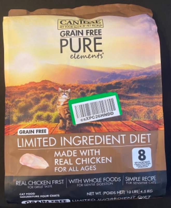 Photo 1 of Canidae Grain Free Pure Indoor Cat Dry Formula Food (10 lb bag)