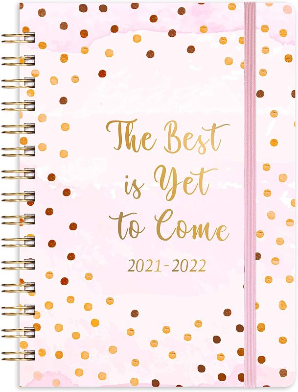 Photo 1 of 2021-2022 Planner - Weekly & Monthly Academic Planner July 2021 - June 2022 with Monthly Tabs, 6.1"x 8.4", Elastic Closure, Perfect for Your Life