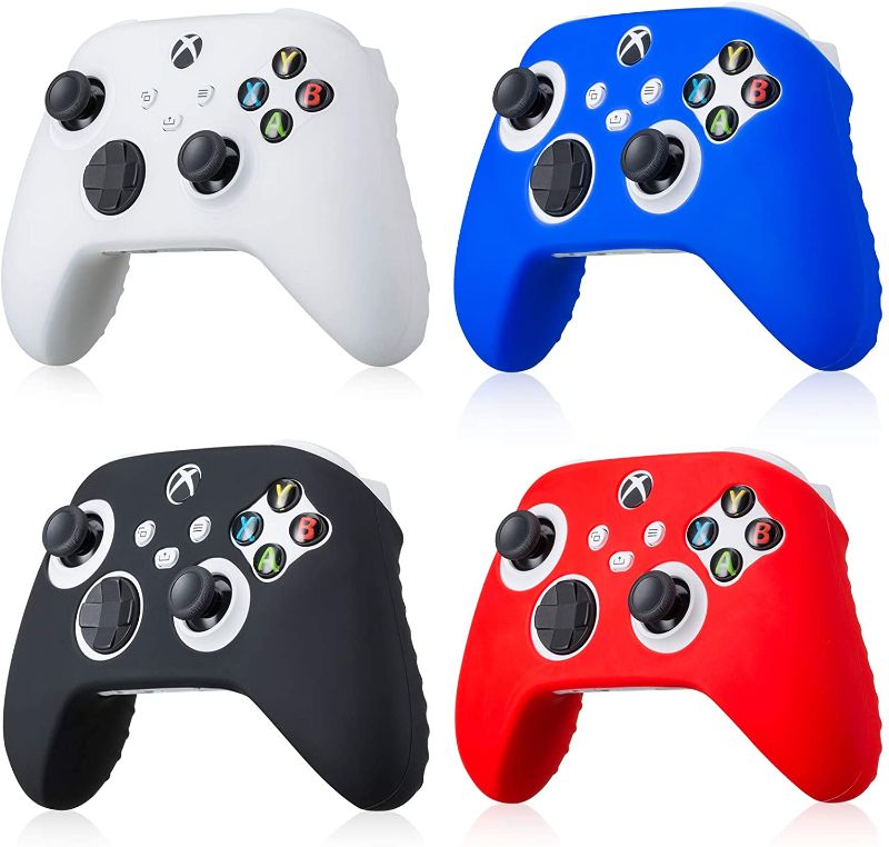 Photo 1 of 4 Pack Silicone Skin Cover Case for Series X/S Controller