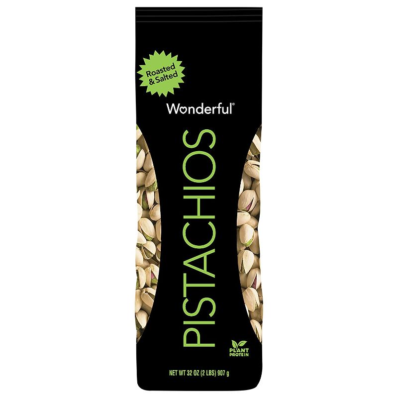 Photo 1 of Wonderful Pistachios, Roasted and Salted, 32 Ounce