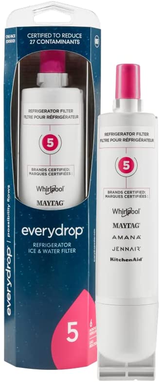 Photo 1 of everydrop by Whirlpool Ice and Water Refrigerator Filter 5, EDR5RXD1, Single-Pack