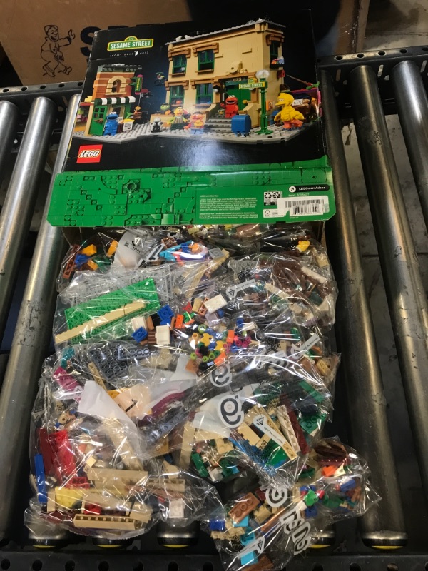 Photo 1 of LEGO Ideas 123 Sesame Street 21324 Building Kit; Awesome Build-and-Display Model for Adults Featuring Elmo, Cookie Monster, Oscar The Grouch, Bert, Ernie and Big Bird, New 2021 (1,367 Pieces)
