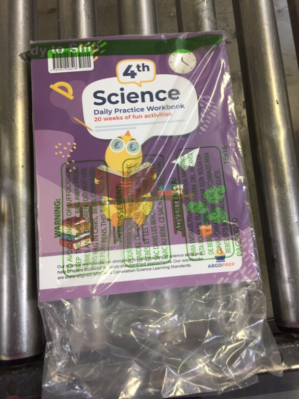 Photo 2 of 4th Grade Science: Daily Practice Workbook | 20 Weeks of Fun Activities (Physical, Life, Earth and Space Science, Engineering | Video Explanations Included | 200+ Pages Workbook) Paperback – August 13, 2020
