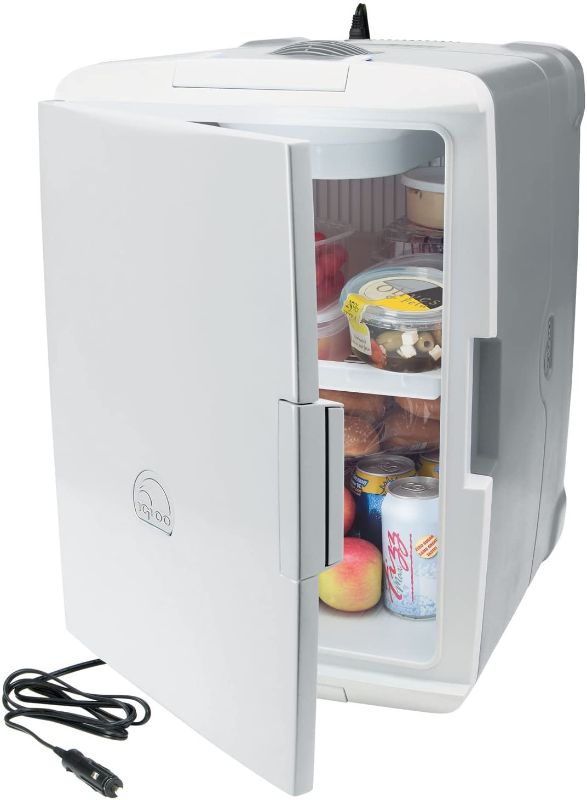 Photo 1 of Igloo Iceless 40-Quart Cooler with 110-volt Converter, Grey (40375)
