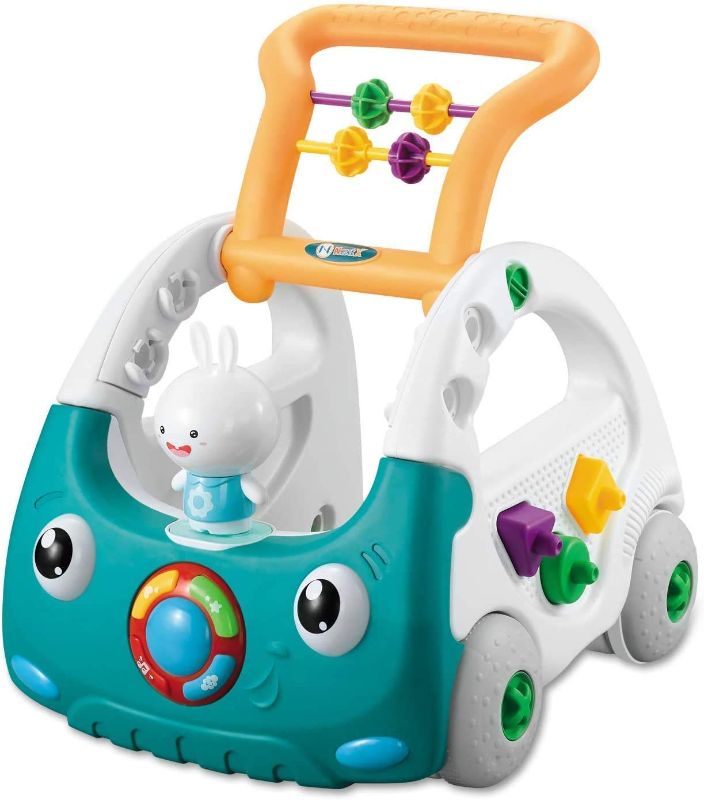 Photo 1 of Einstem Sit to Stand Learning Baby Walker, Baby Toys Remote Control Activity Center with Music, Building Blocks, 4 in 1

