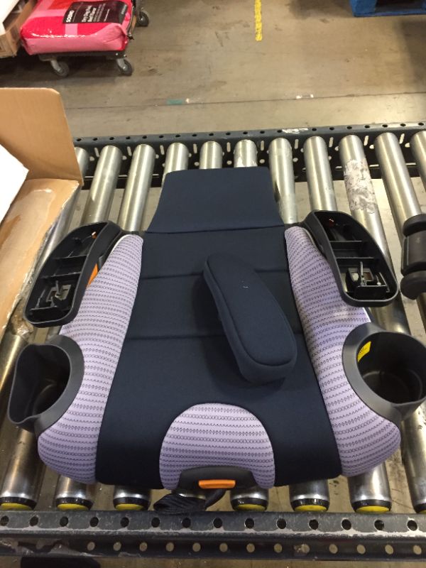 Photo 3 of Chicco Kidfit 2-in-1 Belt Positioning Booster Seat - Celeste Purple