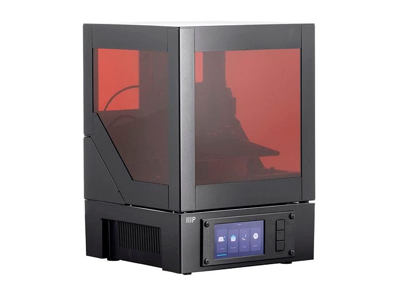 Photo 1 of Monoprice Mini SLA LCD Resin 3D Printer (Updated Version) Build Area 118 x 65 x 110 mm, High Resolution, Auto Leveling, Wi-Fi Web UI, 2K LCD Curing Screen
