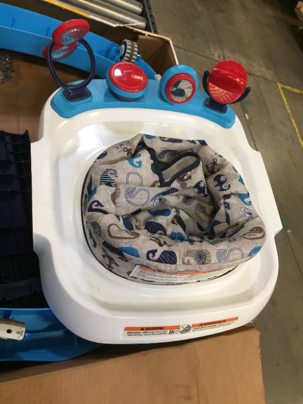 Photo 1 of Safety 1st Ready, Set, Walk! DX Developmental Walker, Nantucket 2, One Size
