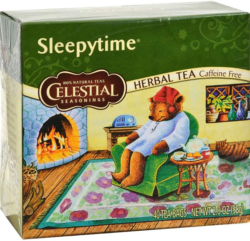 Photo 1 of Celestial Seasonings Herbal Tea - Sleepytime - Caffeine Free - Case of 6 - 40 Bags
