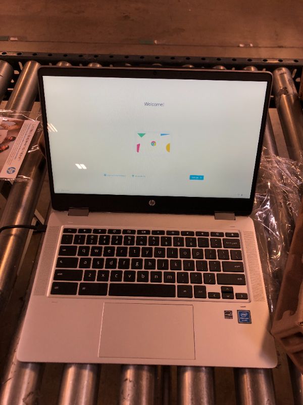 Photo 6 of HP Chromebook x360 14a 2-in-1 Laptop, Intel Pentium Silver N5000 Processor, 4 GB RAM, 64 GB eMMC, 14" HD Display, Chrome OS with Webcam & Dual Mics, Work, Play, Long Battery Life (14a-ca0022nr, 2021)
