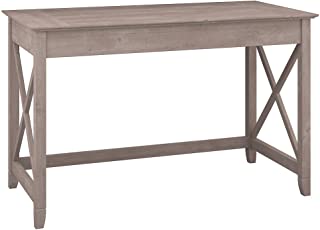 Photo 1 of Bush Furniture Key West Collection 48W Writing Desk in Washed Gray