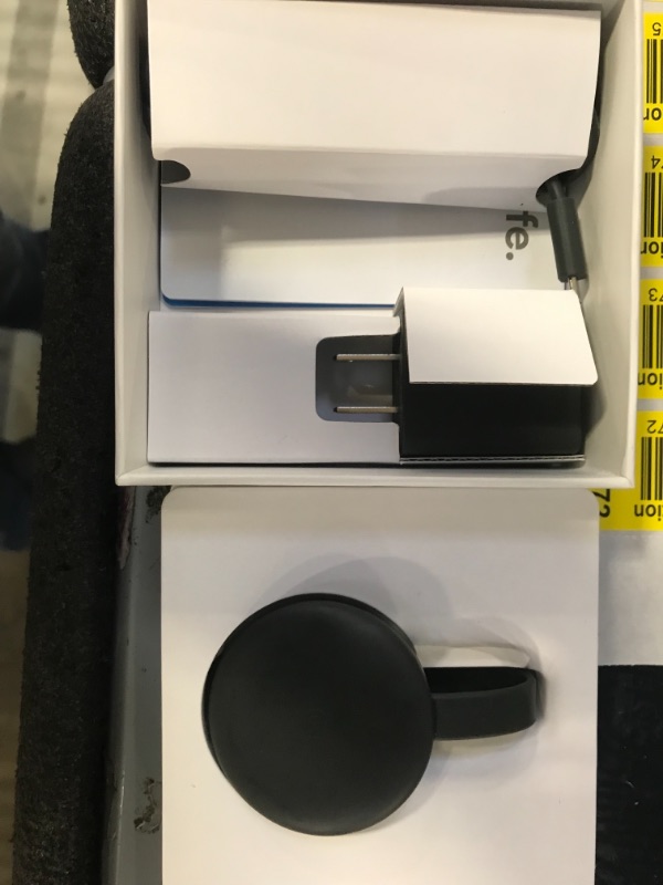 Photo 3 of Google Chromecast - Streaming Device with HDMI Cable - Stream Shows, Music, Photos, and Sports from Your Phone to Your TV
