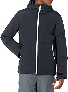 Photo 1 of Amazon Essentials Men's Long-Sleeve Insulated Water-Resistant Hooded Snow Jacket BLACK XL
