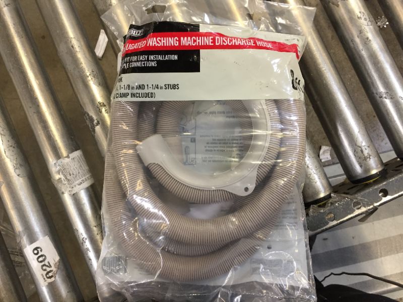 Photo 2 of  Everbilt 8 ft. Corrugated Washing Machine Discharge Hose