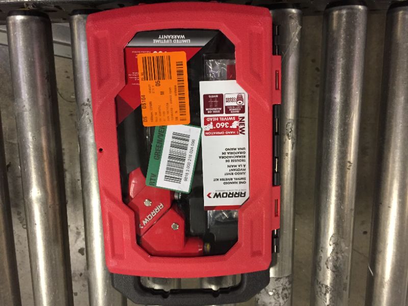 Photo 1 of Arrow RT187SHK 1-Handed Swivel Riveter Kit