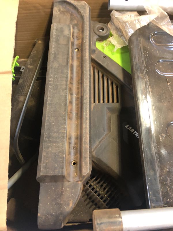 Photo 1 of 120 Volts, 60Hz, 15 Amp, 1800 Watts Corded Chipper Shredder -- Earthwise - very dirty