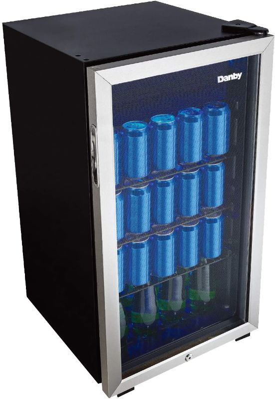 Photo 1 of Danby Stainless Steel 117 Cans Beverage Center
