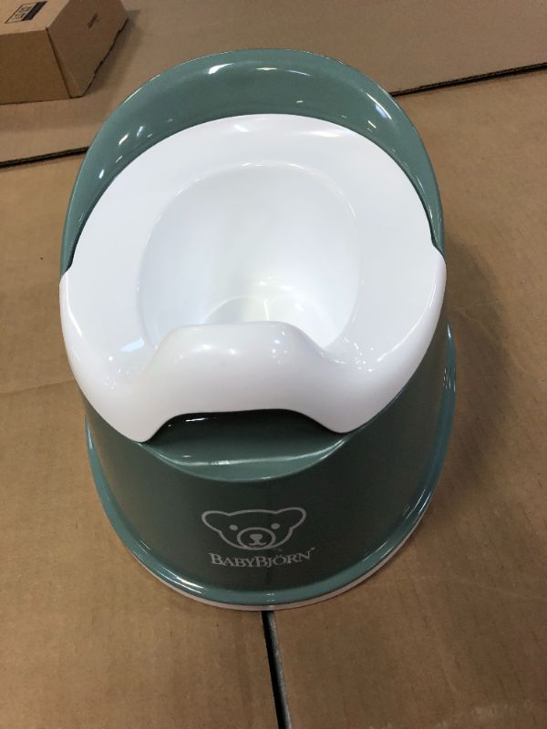 Photo 1 of BabyBjörn Smart Potty, Deep Green/White