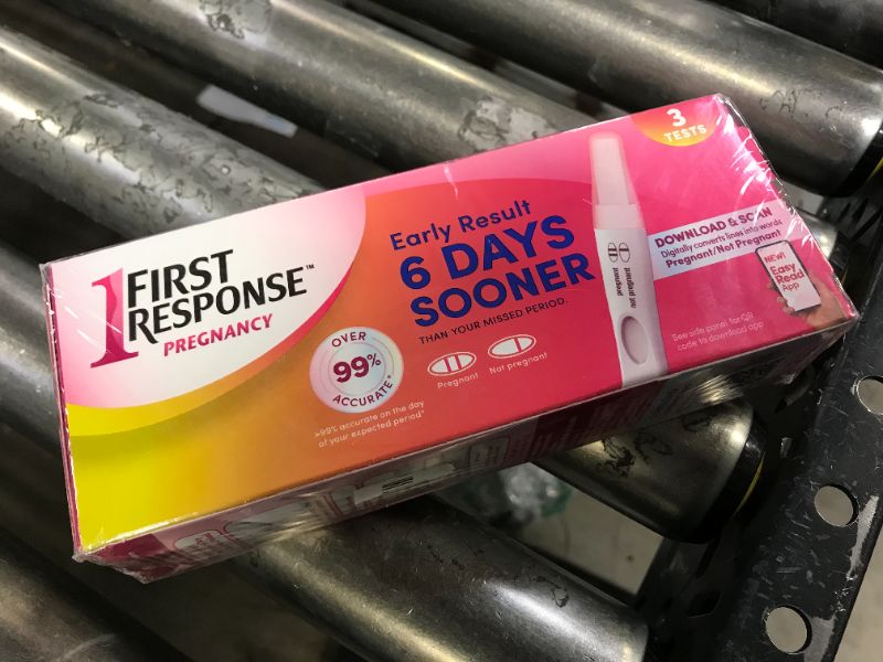 Photo 2 of First Response Early Result Pregnancy Test, 3 Pack (Packaging & Test Design May Vary)
