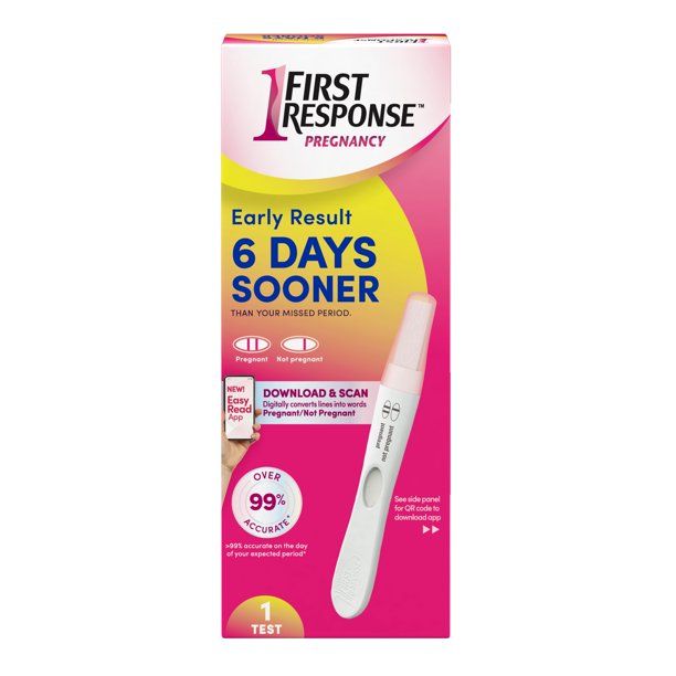 Photo 1 of First Response Early Result Pregnancy Test, 3 Pack (Packaging & Test Design May Vary)
