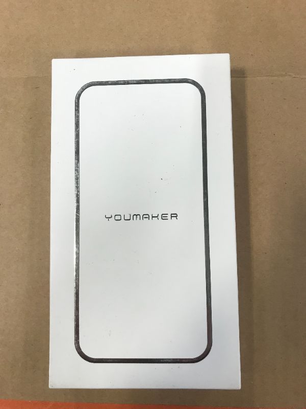 Photo 1 of YOUMAKER iPhone Pro 6.1 inch Phone Case Clear and Black 3 Screen Protectors