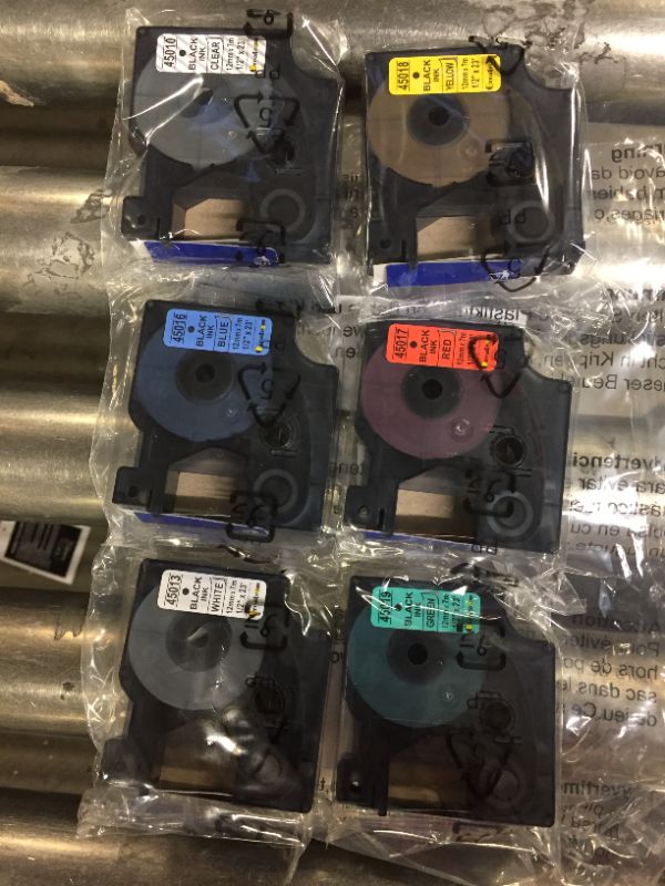 Photo 2 of Greateam Compatible lm160 Label Tape 6 Pack 