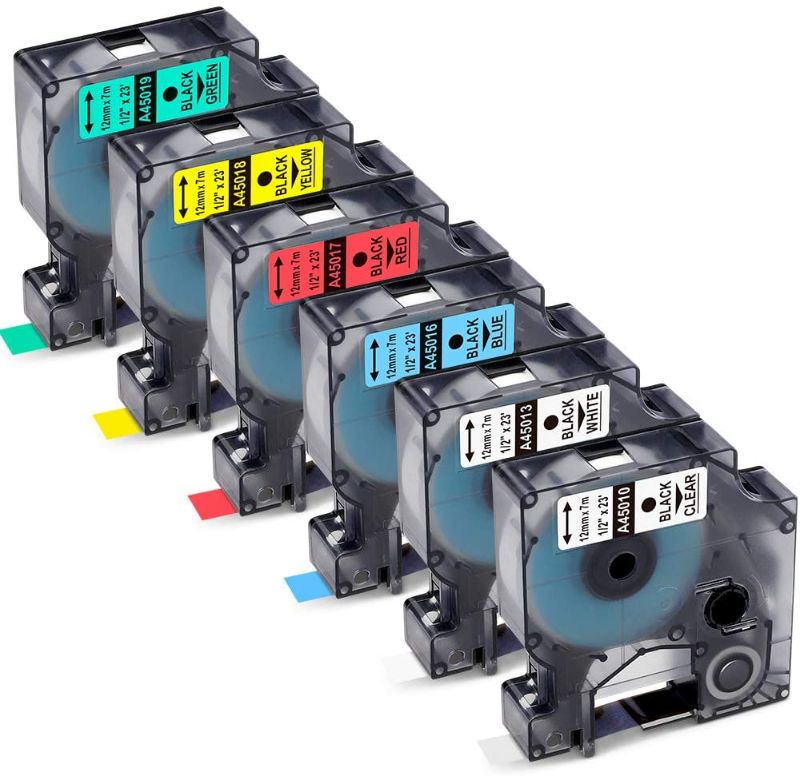 Photo 1 of Greateam Compatible lm160 Label Tape 6 Pack 