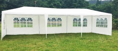 Photo 1 of 29.5 Ft. W x 10 Ft. D Metal Party Tent 