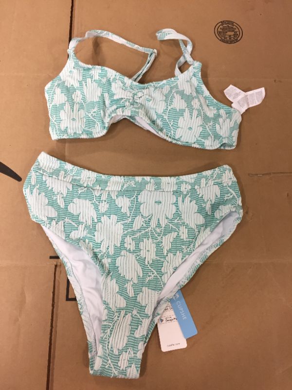 Photo 1 of CUPSHE Small 2 Piece Bathing Suit