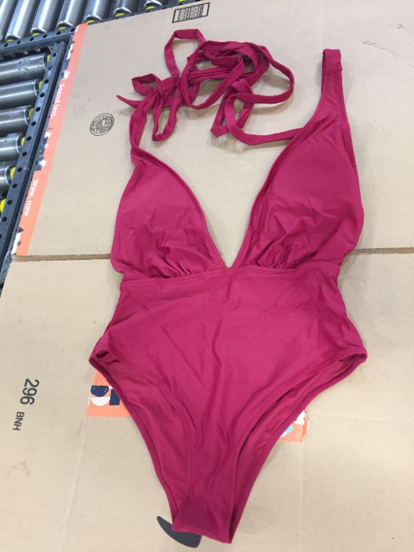 Photo 1 of CUPSHE Large Red Swim Suit