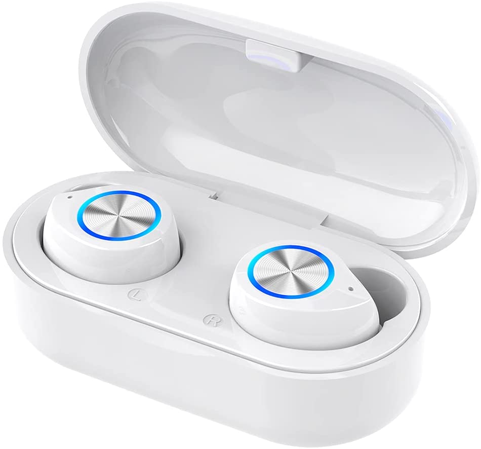 Photo 1 of Beatbuds Pro, Beatbuds Pro Wireless Earbuds, Best Buds Pro, Best Buds Pro Wireless Earbuds, Wave Sound Wireless Earbuds, Powerful Extra Bass 5.0 Wireless Bluetooth, Comfort and Durability, (White)