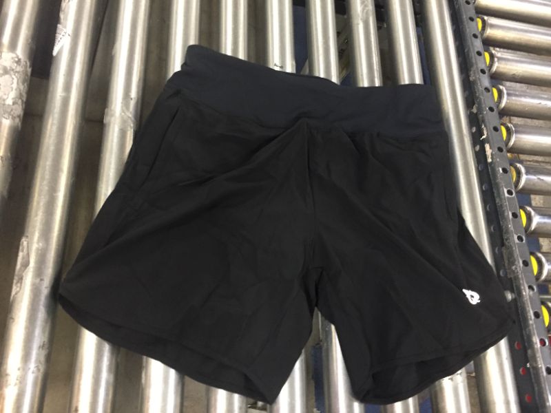 Photo 2 of BALEAF Women's 7" Athletic Shorts Quick Dry with Pockets Black Size Large