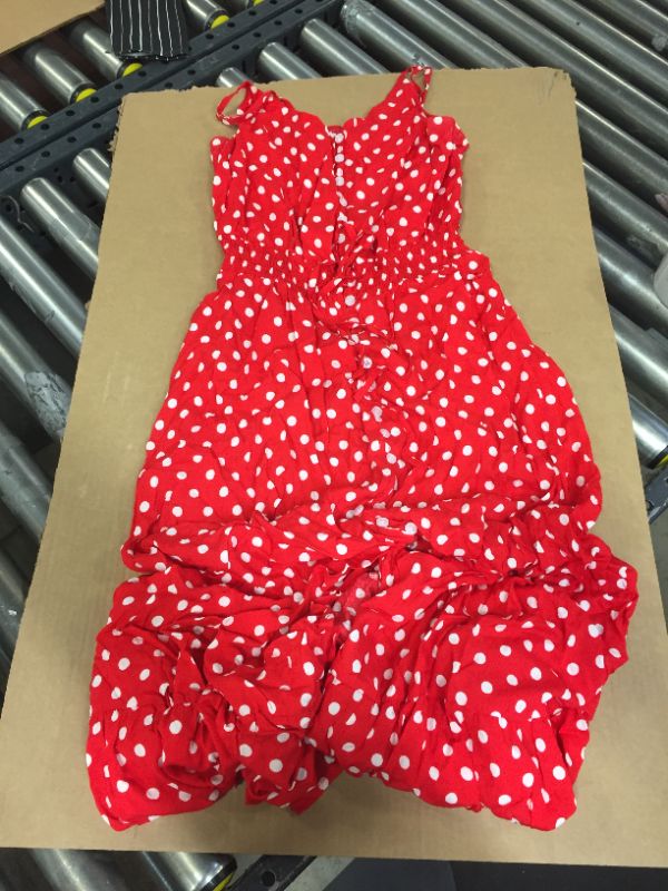 Photo 1 of classic polka dot red dress --womens size 18 