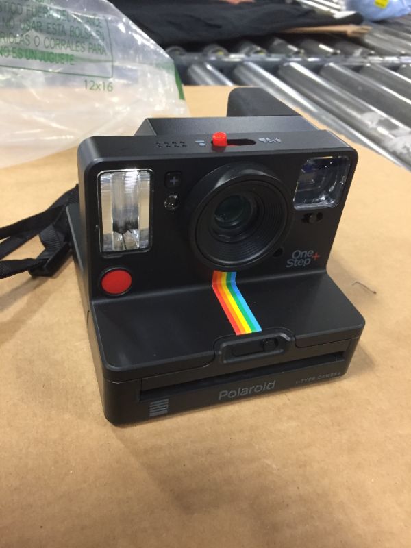 Photo 1 of Polaroid Now+ Black (9061) - Bluetooth Connected I-Type Instant Film Camera with harging chord 