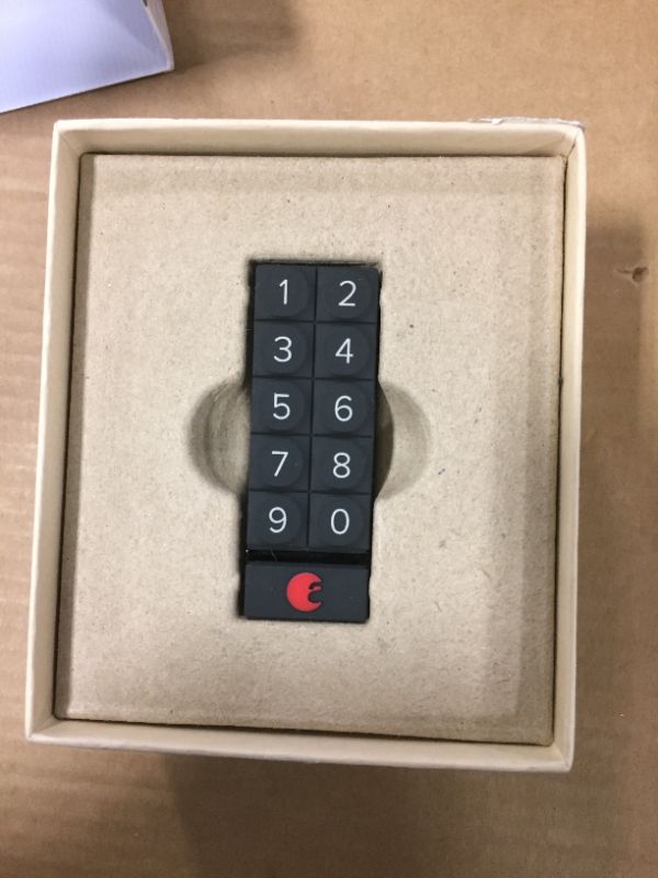 Photo 2 of August Smart Keypad, Dark Gray
