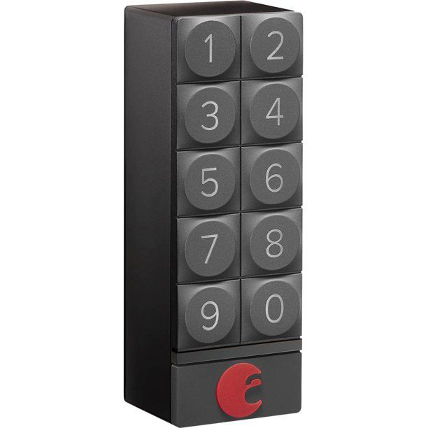 Photo 1 of August Smart Keypad, Dark Gray
