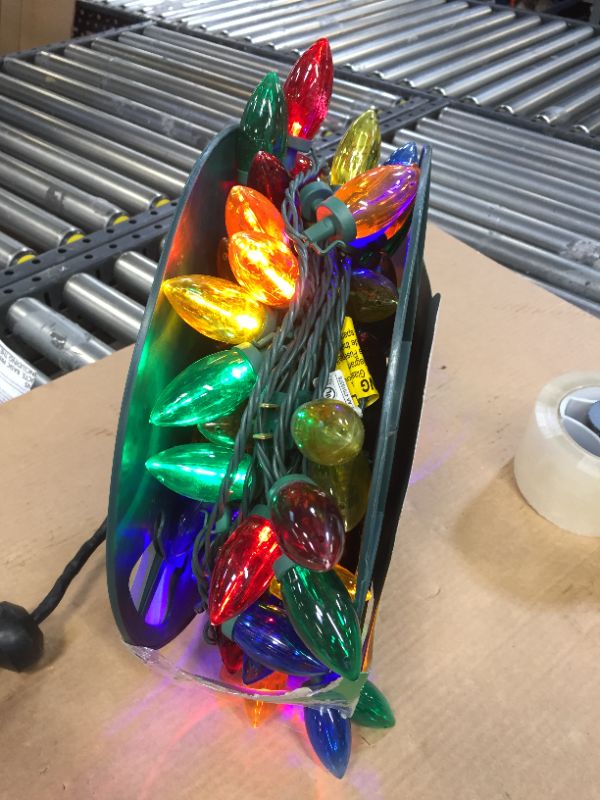 Photo 1 of 2 spools of christmas lights --