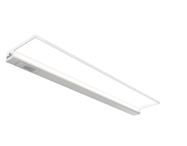 Photo 1 of 20.5 in. (Fits 24 in. Cabinet)Direct Wire Integrated LED White Linkable Onesync Under Cabinet Light Color Changing CCT
