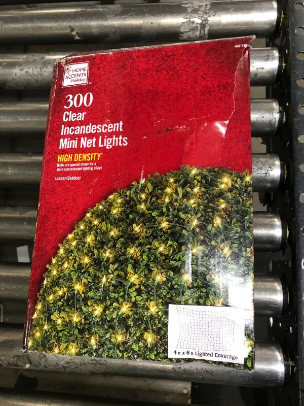 Photo 2 of 300 Clear Incandescent High Density Mini Net Lights