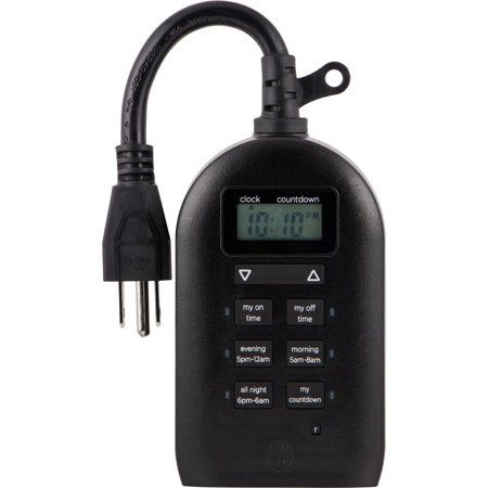 Photo 1 of myTouchSmart Programmable Outdoor Plug-In Digital Timer, 2-Outlets, 26898