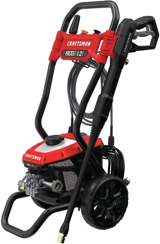 Photo 1 of CRAFTSMAN 1900-PSI 1.2-GPM Cold Water Electric Pressure Washer