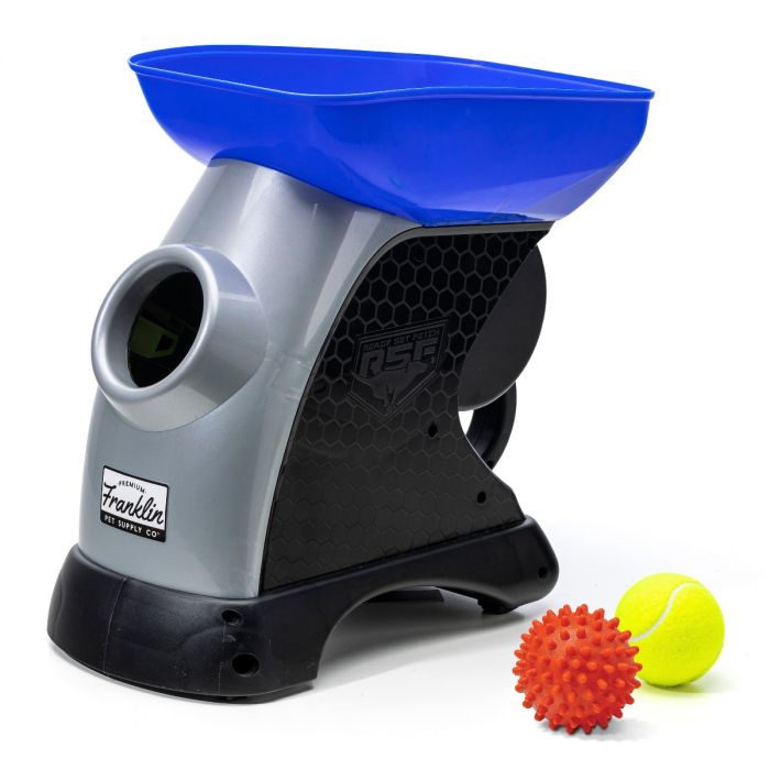 Photo 1 of READY SET FETCH AUTOMATIC BALL LAUNCHER
** OPEN BOX **
(( MISSING BALLS & HAS GRASS INSIDE ))