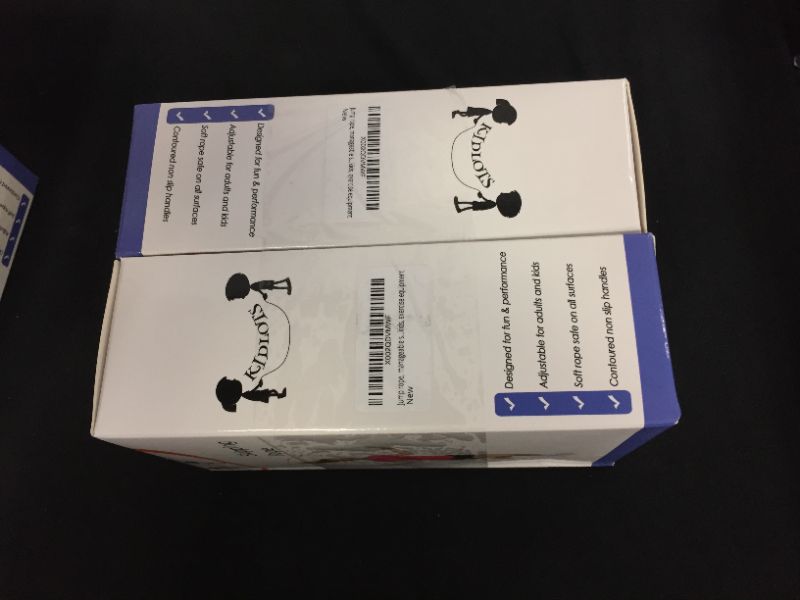 Photo 1 of Jump Ropes For Kids - Pack of Two Beaded Jump Rope Adult Fitness - 10'6" In Size - 2 Person Jump Rope Increases Bone Density - Strengthens Your Legs - 2 PACK