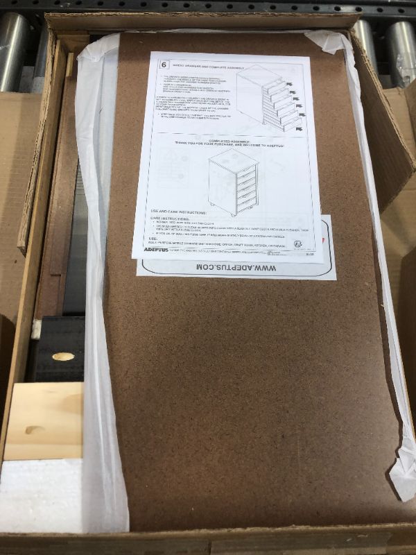 Photo 1 of ADEPTUS 10016 6 Drawer Roll Cart