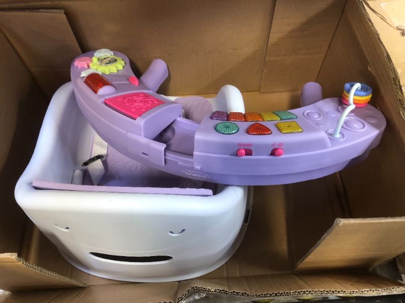 Photo 2 of Infantino Music and Lights 3-in-1 Discovery Seat and Booster for girls - Convertible booster