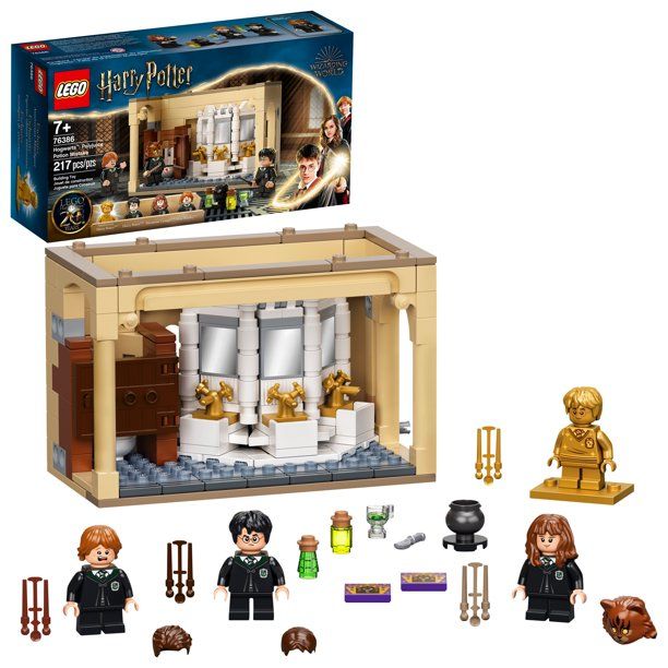 Photo 1 of LEGO Harry Potter Hogwarts: Polyjuice Potion Mistake 76386 Bathroom Building Toy (217 Pieces)
