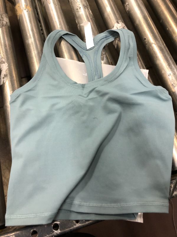 Photo 2 of FELTATY Sports Bras for Women - Seamless Comfortable Tank Style Sports Yoga Bras size 6
