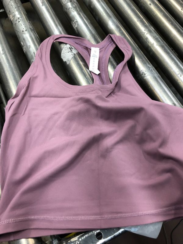 Photo 4 of FELTATY Sports Bras for Women - Seamless Comfortable Tank Style Sports Yoga Bras size 12 
