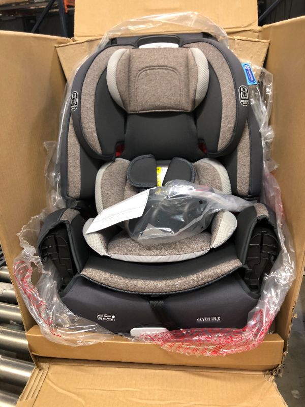 Photo 2 of Graco 4Ever DLX 4 in 1 Car Seat, Infant to Toddler Car Seat, with 10 Years of Use, Bryant , 20x21.5x24 Inch (Pack of 1)
