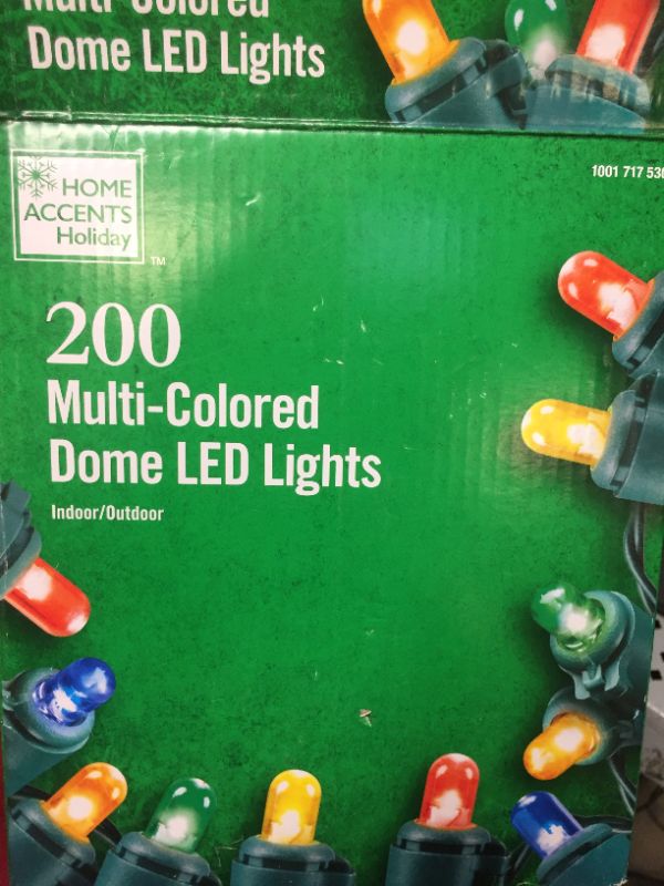 Photo 1 of 200 multi-colored dome LED lights